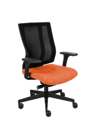 Biroja krēsls MaxPro Black Medley - Ergostock.lv