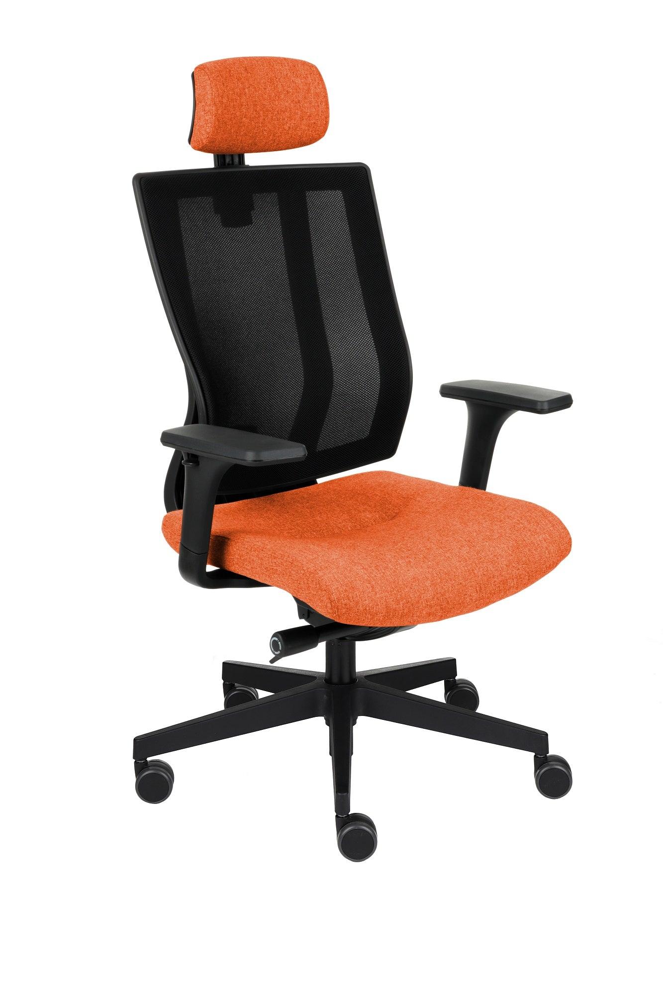 Biroja krēsls MaxPro BS HD Black Medley-Ergostock