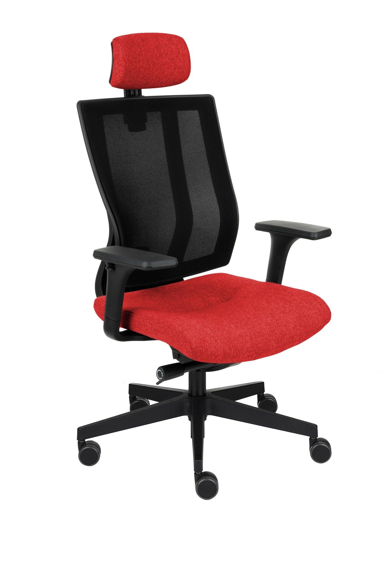 Biroja krēsls MaxPro BS HD Black Medley-Ergostock