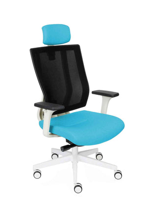 Biroja krēsls MaxPro BS HD Medley Chrome | WT-Ergostock