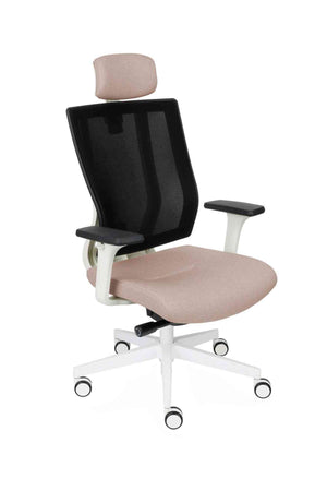 Biroja krēsls MaxPro BS HD Medley Chrome | WT-Ergostock