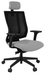 Biroja krēsls MaxPro BS HD Note Black | Chrome-Ergostock