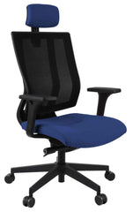 Biroja krēsls MaxPro BS HD Note Black | Chrome-Ergostock