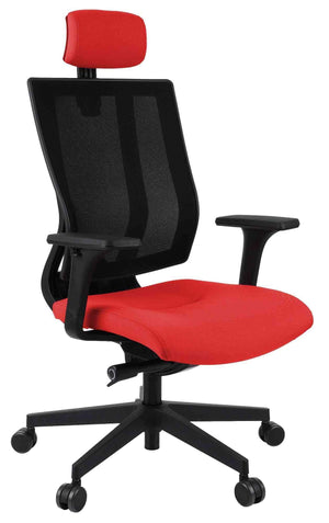 Biroja krēsls MaxPro BS HD Note Black | Chrome-Ergostock