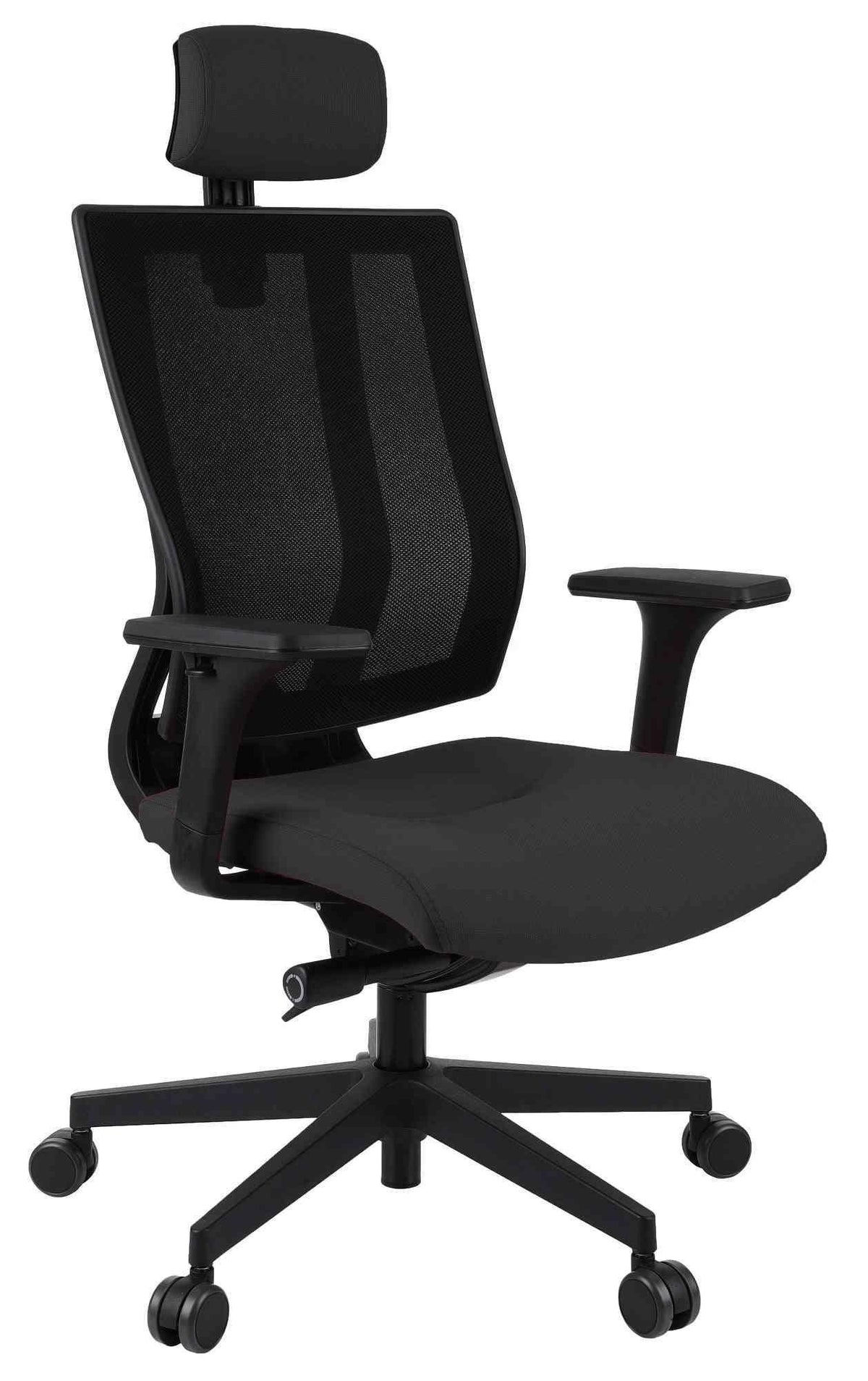 Biroja krēsls MaxPro BS HD Note Black FD-Ergostock