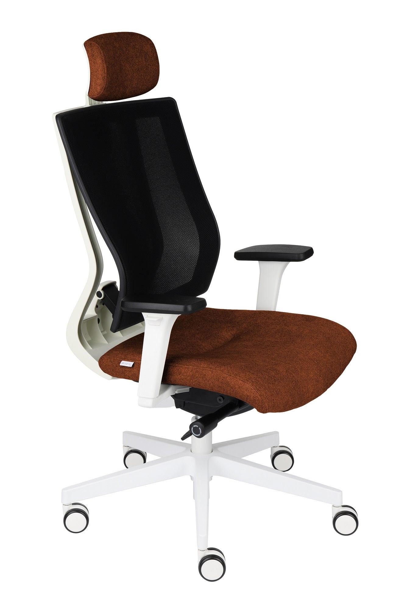 Biroja krēsls MaxPro BS HD White Strong-Ergostock