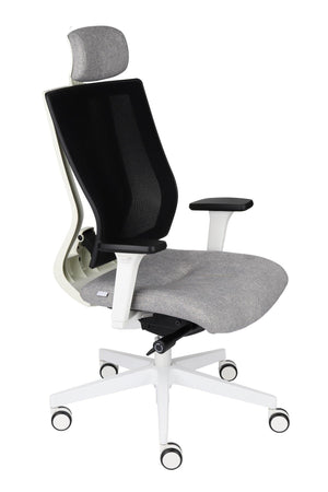 Biroja krēsls MaxPro BS HD White Strong-Ergostock