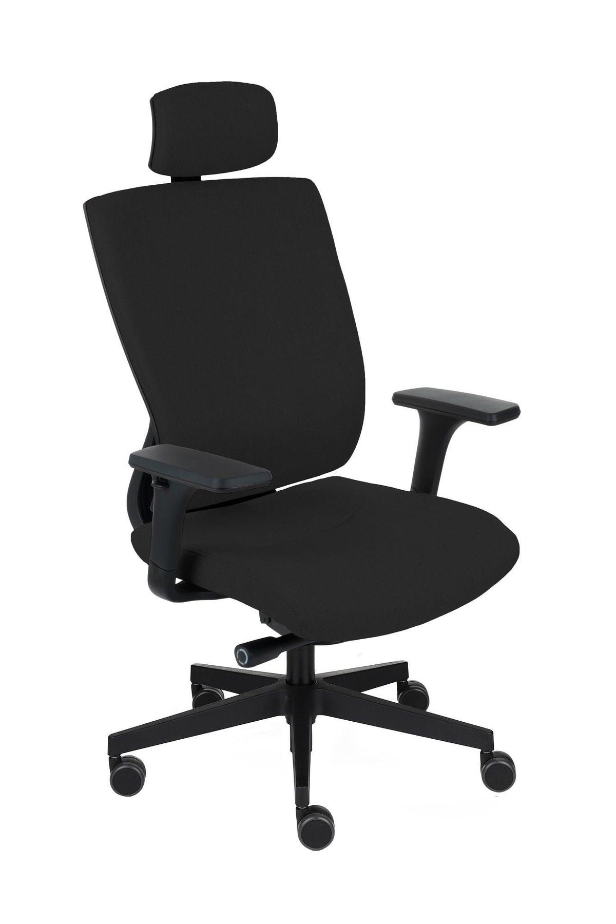 Biroja krēsls MaxPro BT HD Medley Black | Chrome-Ergostock