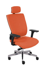 Biroja krēsls MaxPro BT HD Medley Black | Chrome-Ergostock