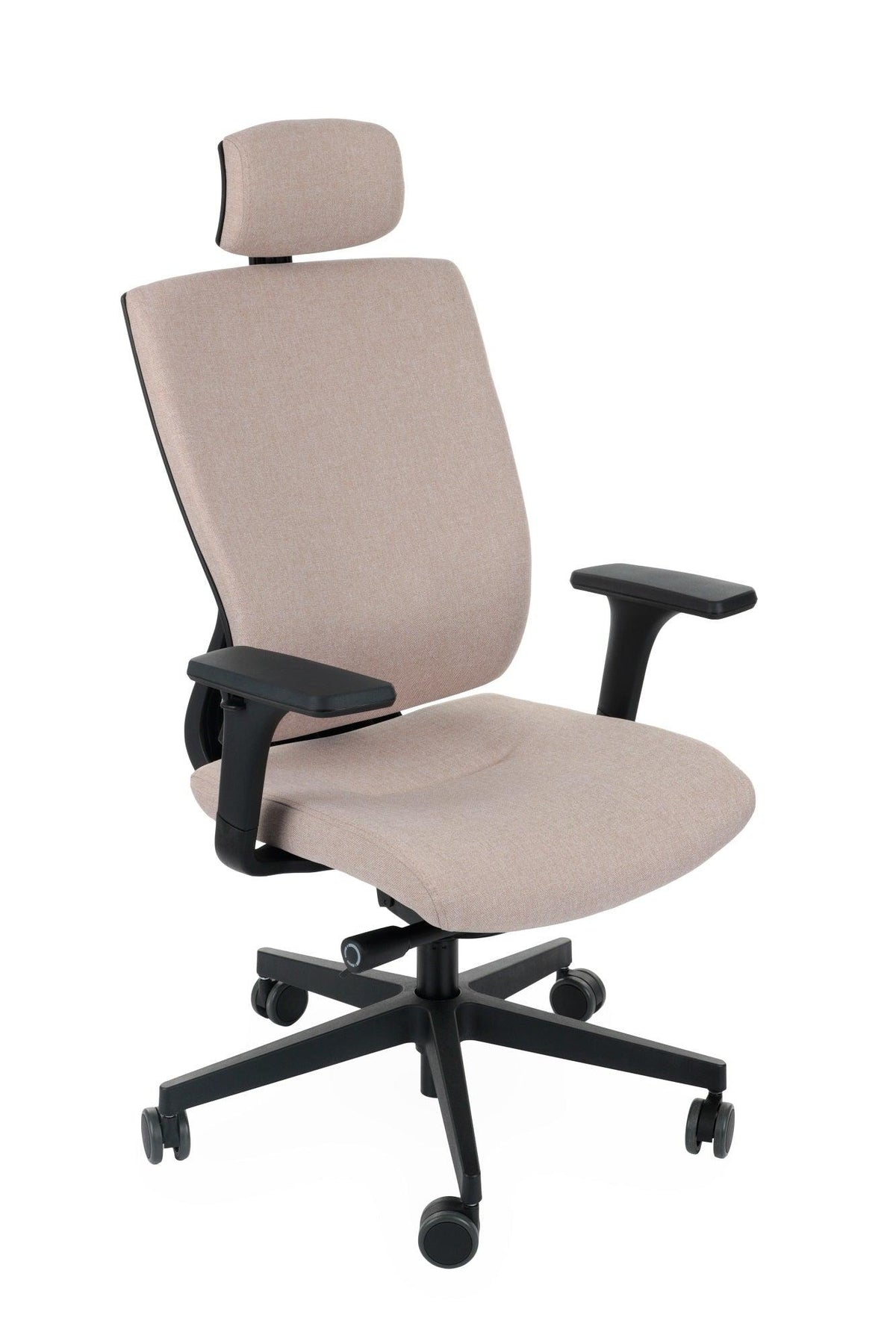 Biroja krēsls MaxPro BT HD Medley Black | Chrome-Ergostock