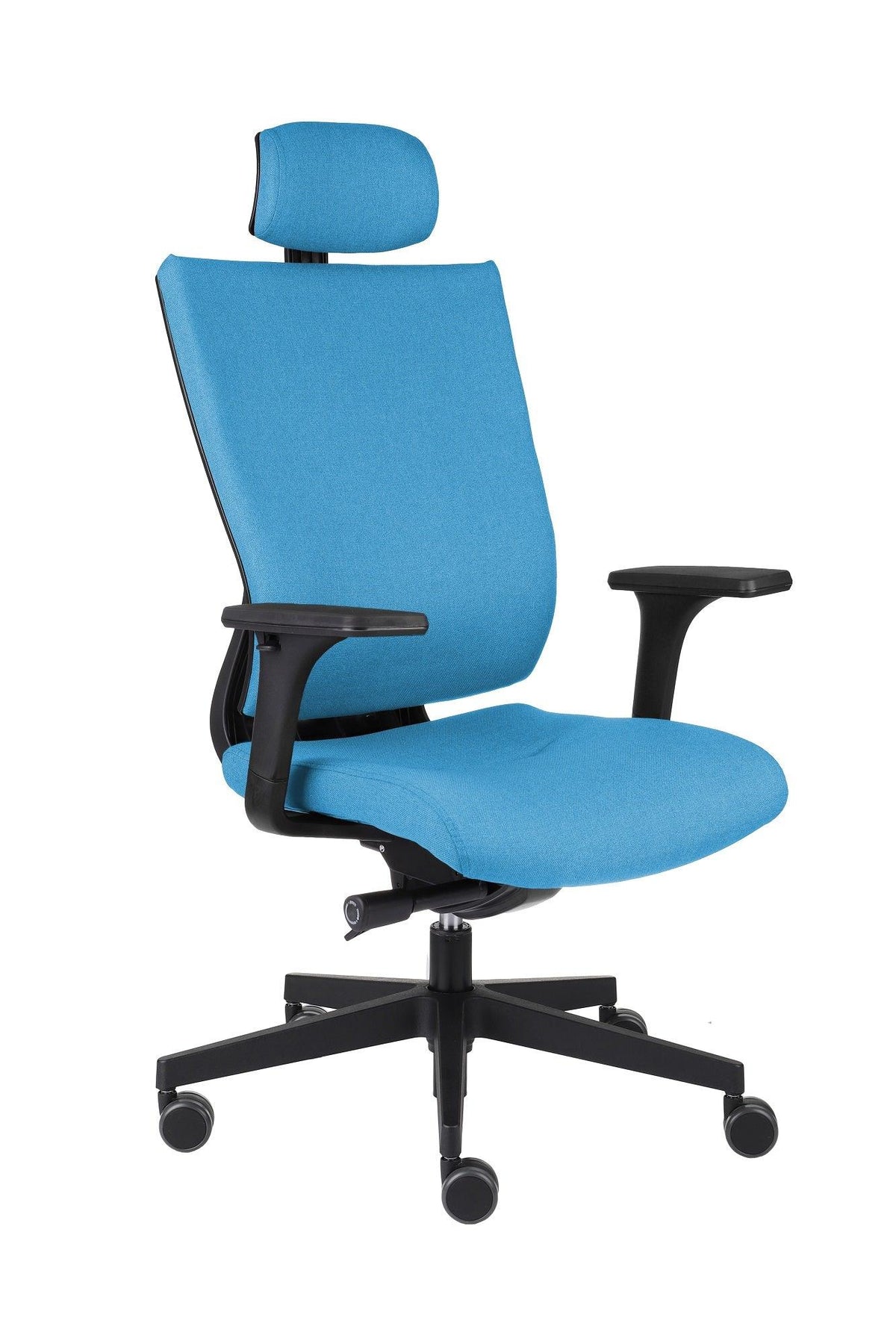 Biroja krēsls MaxPro BT HD Medley Black | Chrome-Ergostock