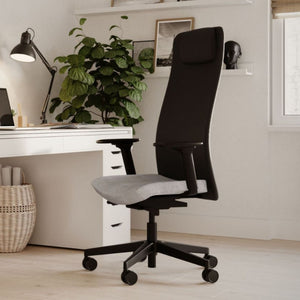 Biroja krēsls Mike 2 B SM Black Seattle - Ergostock.lv