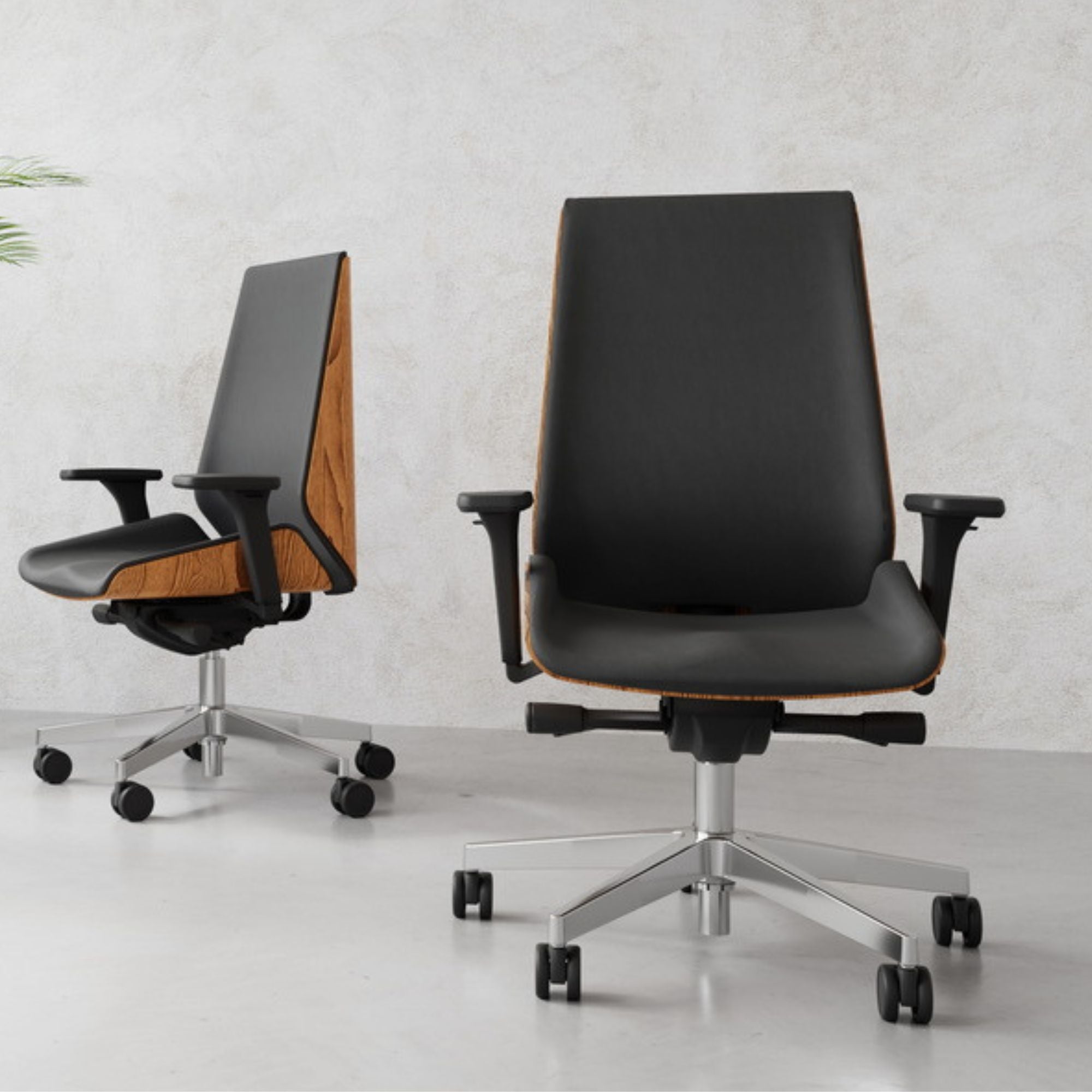 Biroja krēsls MoonWood Beech Hygge-Ergostock