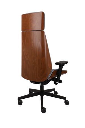 Biroja krēsls MoonWood HD Black Strong-Ergostock