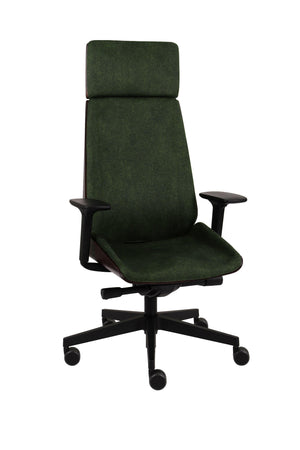 Biroja krēsls MoonWood HD Black Strong-Ergostock