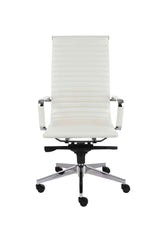 Biroja krēsls Next Chrome Leather - Ergostock.lv