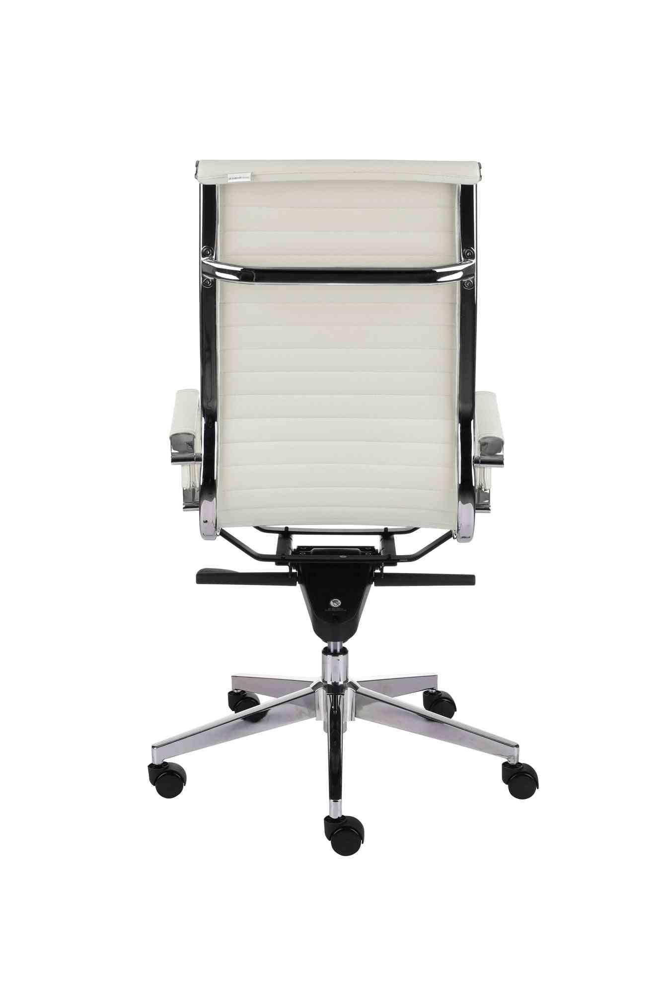 Biroja krēsls Next Chrome Leather - Ergostock.lv