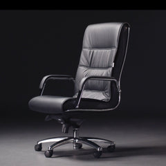 Biroja krēsls Nexus Chrome Leather - Ergostock.lv