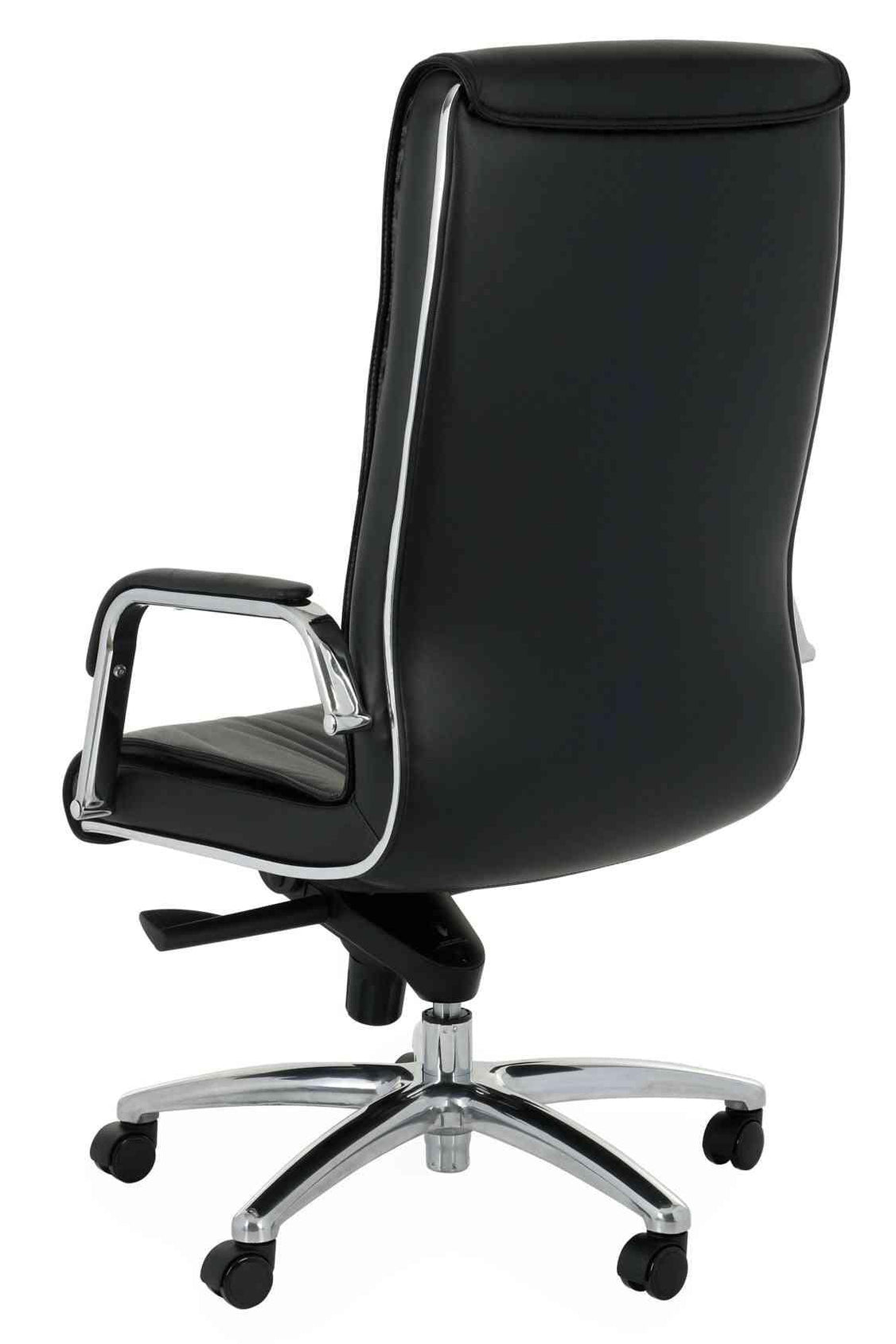 Biroja krēsls Nexus Chrome Leather - Ergostock.lv