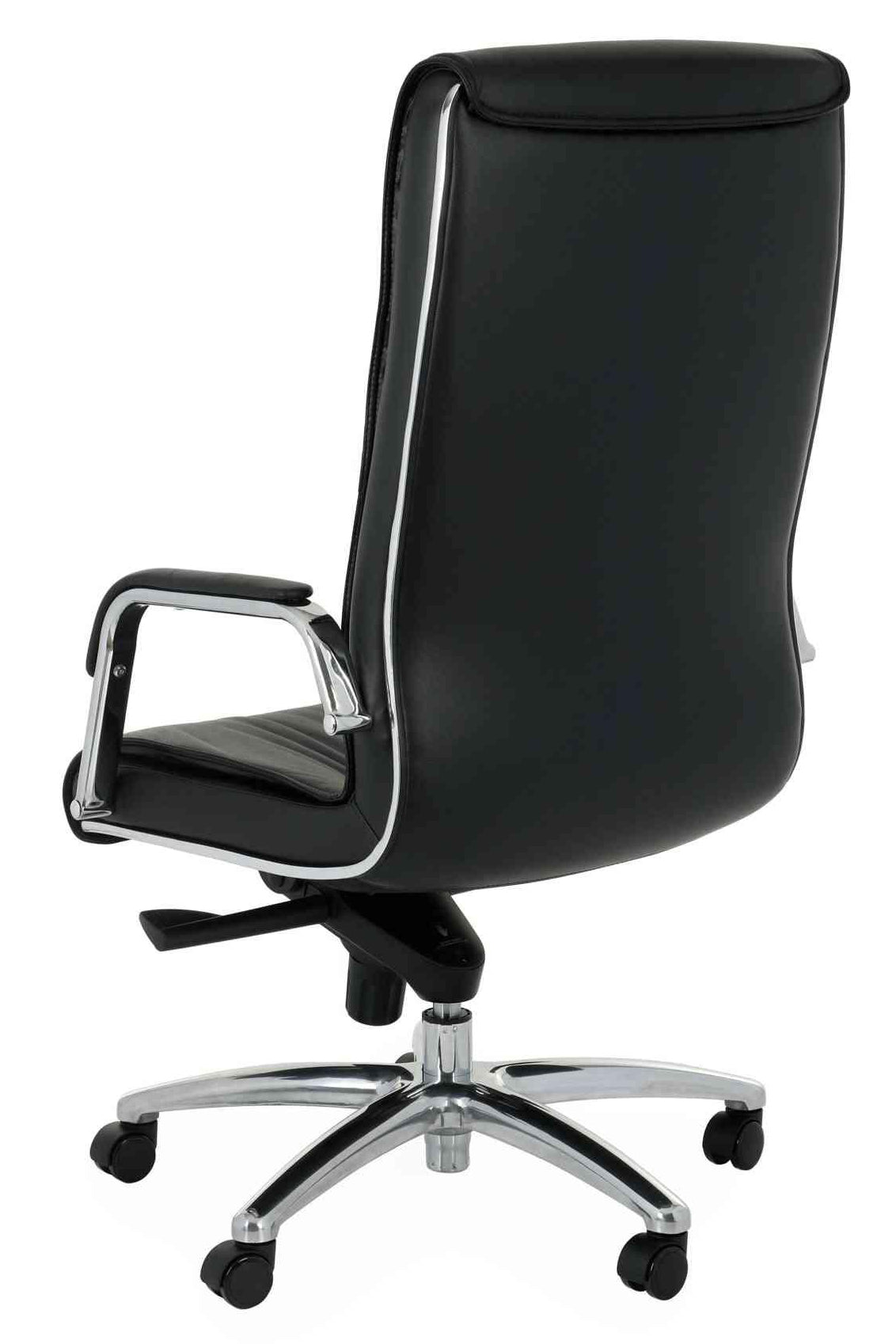 Biroja krēsls Nexus Chrome Leather - Ergostock.lv
