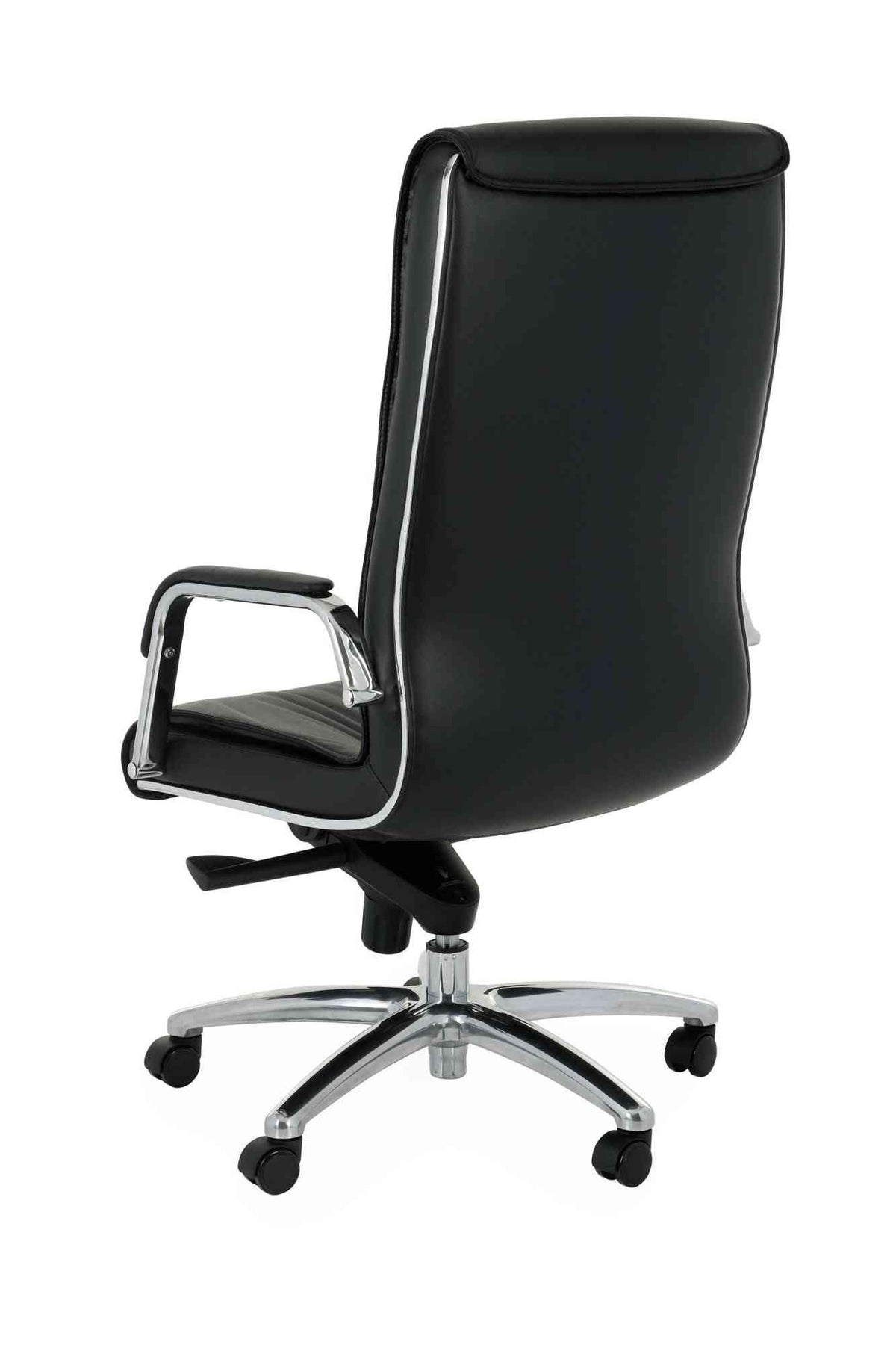 Biroja krēsls Nexus Chrome Leather - Ergostock.lv