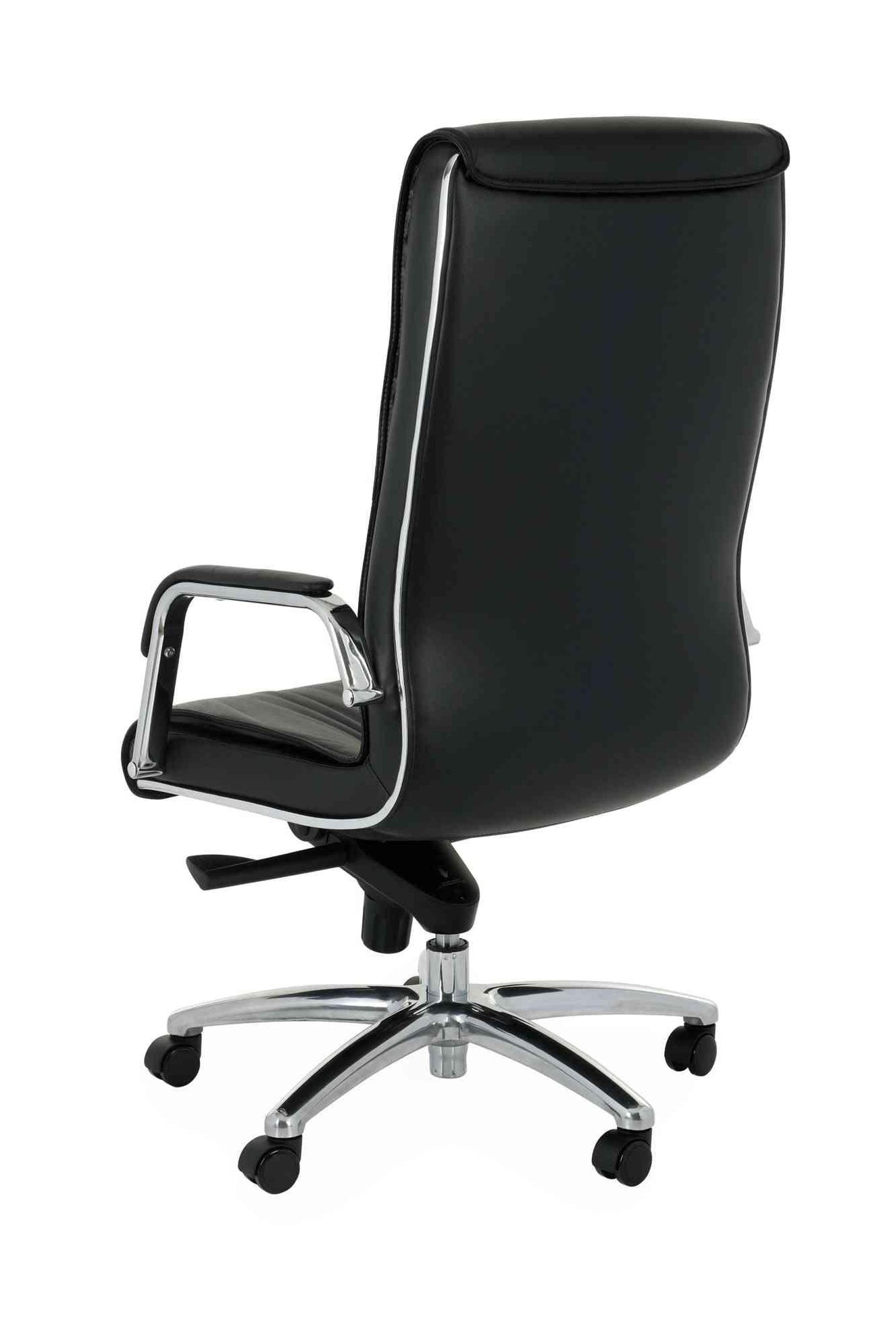 Biroja krēsls Nexus Chrome Leather - Ergostock.lv