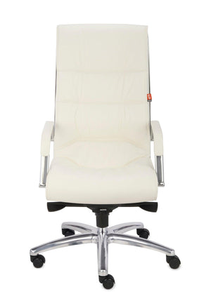 Biroja krēsls Nexus Chrome Leather - Ergostock.lv