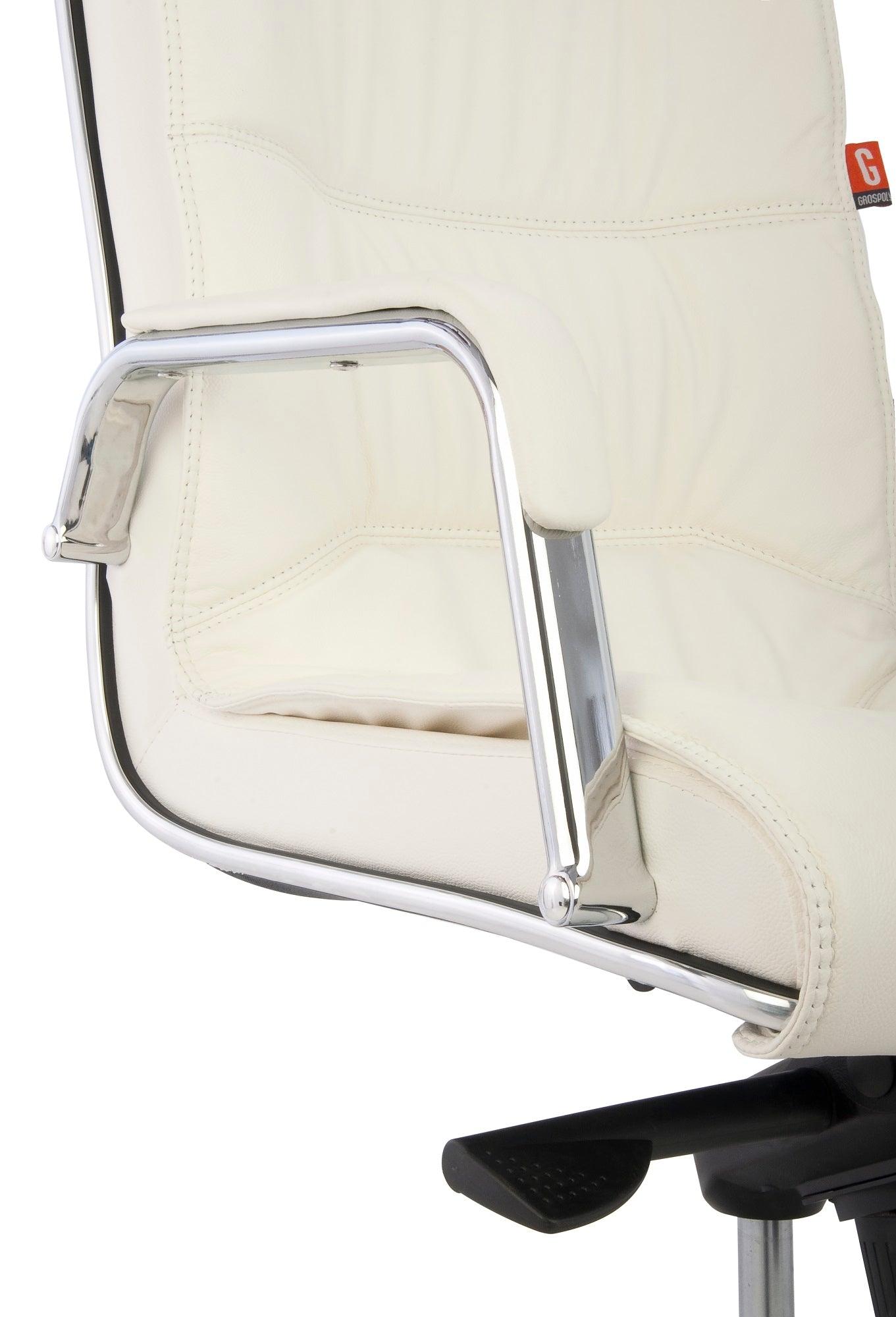 Biroja krēsls Nexus Chrome Leather - Ergostock.lv