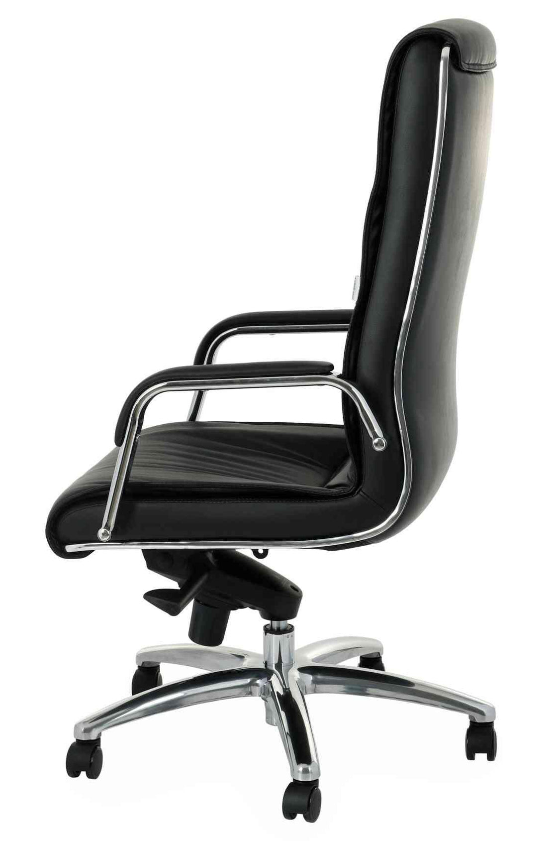 Biroja krēsls Nexus Chrome Leather - Ergostock.lv