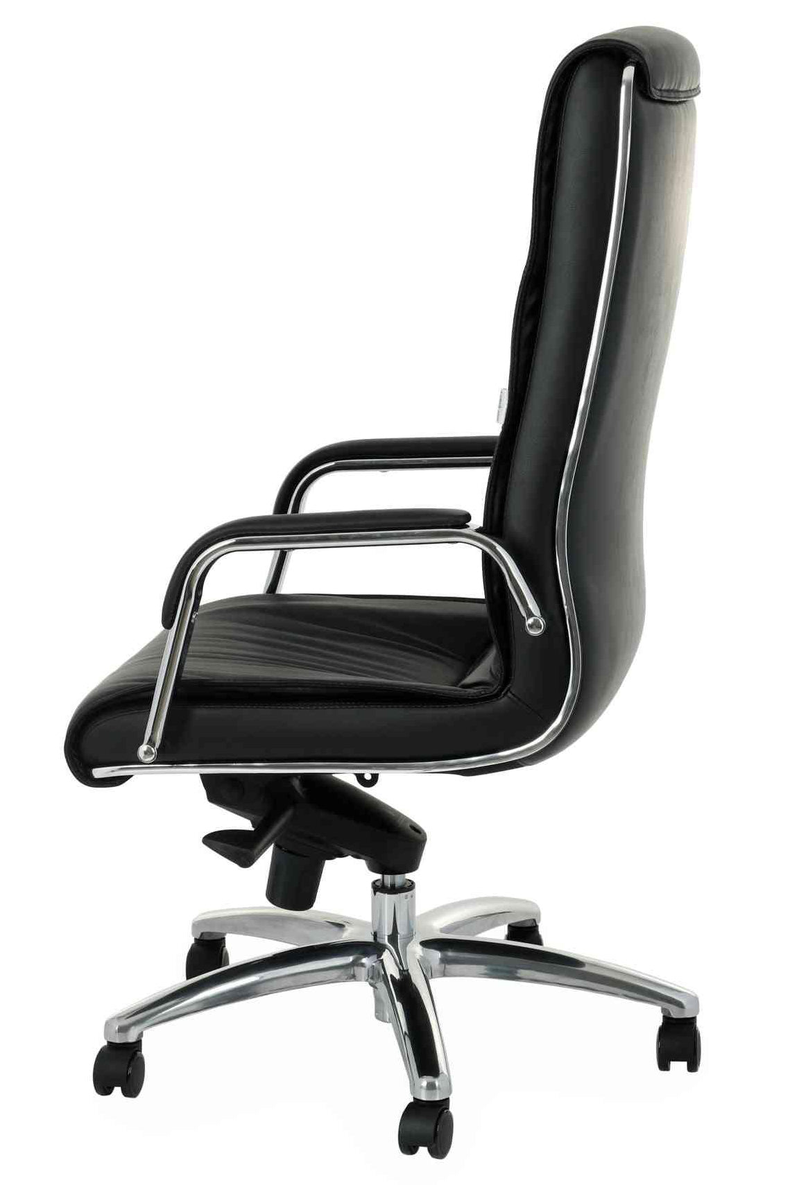 Biroja krēsls Nexus Chrome Leather - Ergostock.lv