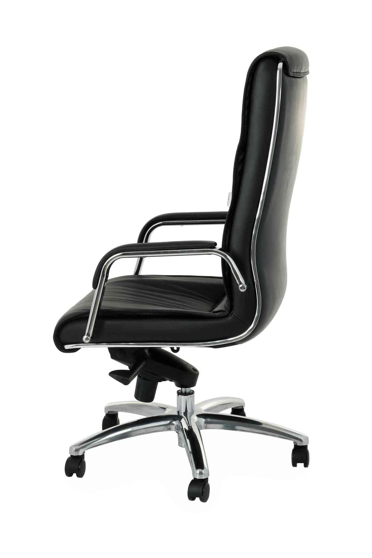 Biroja krēsls Nexus Chrome Leather - Ergostock.lv