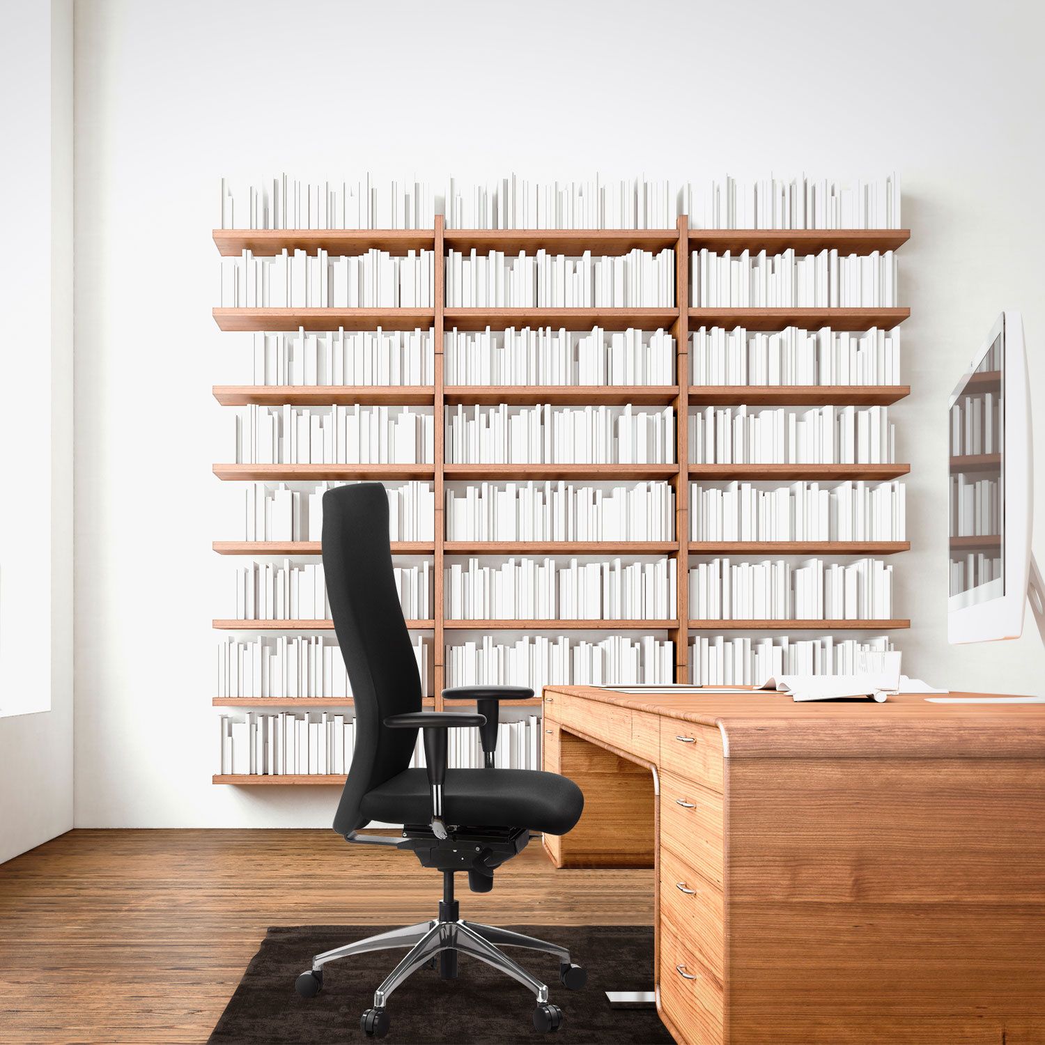 Biroja krēsls OFFICE-TEC - Ergostock.lv