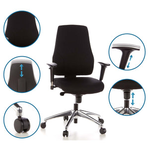 Biroja krēsls PRO-TEC 200 - Ergostock.lv