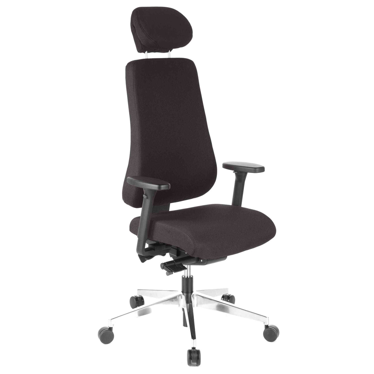 Biroja krēsls PRO-TEC 400 (līdz 220 cm) – Melna