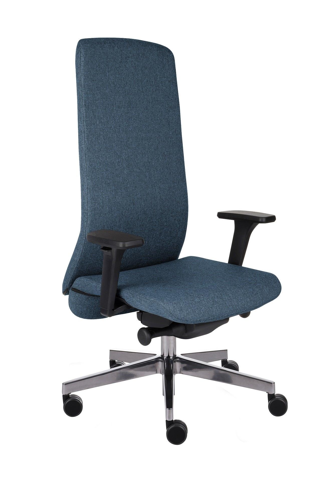 Biroja krēsls Smart Chrome Medley-Ergostock