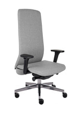 Biroja krēsls Smart Chrome Medley-Ergostock