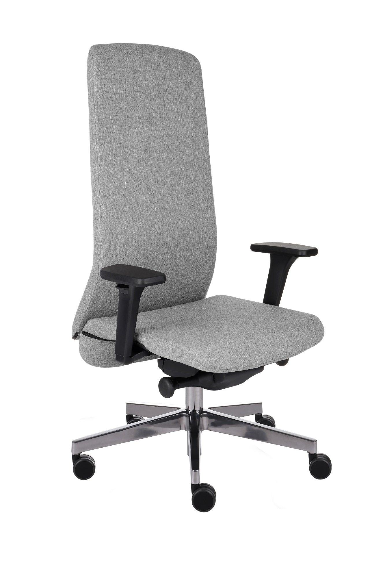 Biroja krēsls Smart Chrome Medley-Ergostock