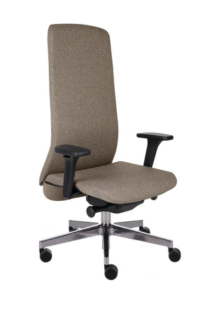 Biroja krēsls Smart Chrome Medley-Ergostock