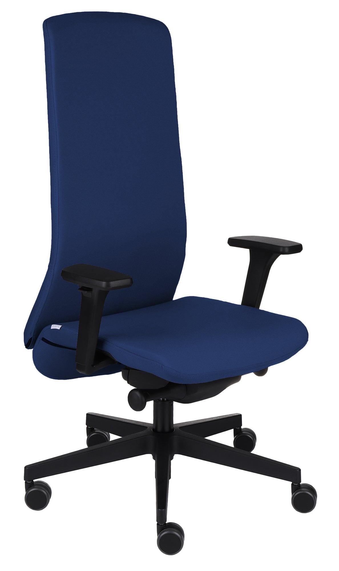 Biroja krēsls Smart Note Black | Chrome-Ergostock