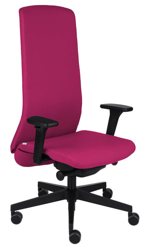 Biroja krēsls Smart Note Black | Chrome-Ergostock