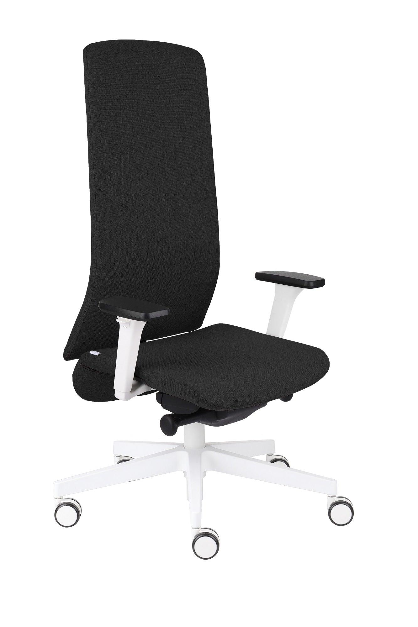 Biroja krēsls Smart White Medley-Ergostock