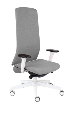 Biroja krēsls Smart White Medley-Ergostock