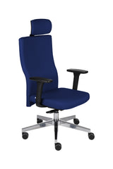 Biroja krēsls Team Plus HD Chrome Bondai - Ergostock.lv