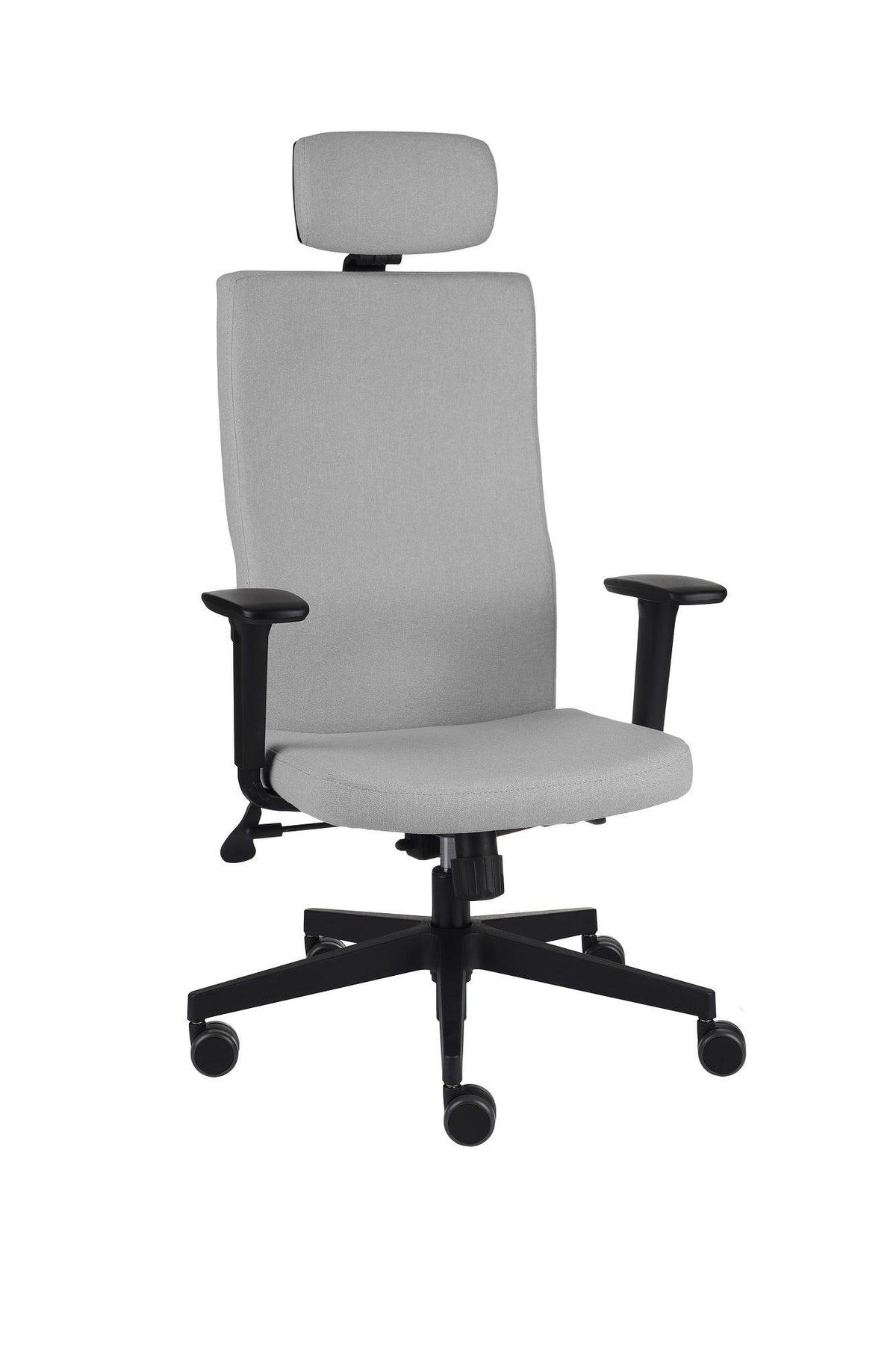 Biroja krēsls Team Plus HD Hygge Black | Chrome-Ergostock