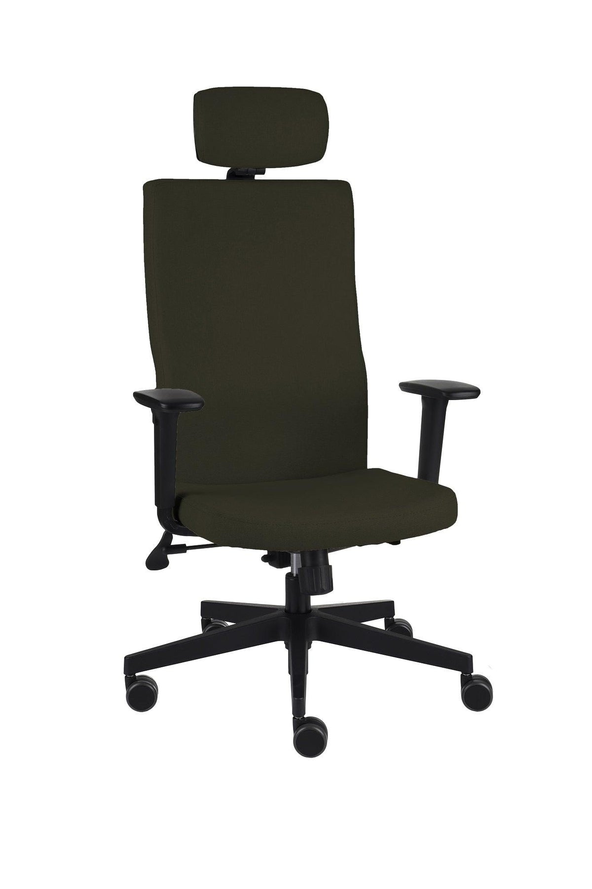 Biroja krēsls Team Plus HD Hygge Black | Chrome-Ergostock