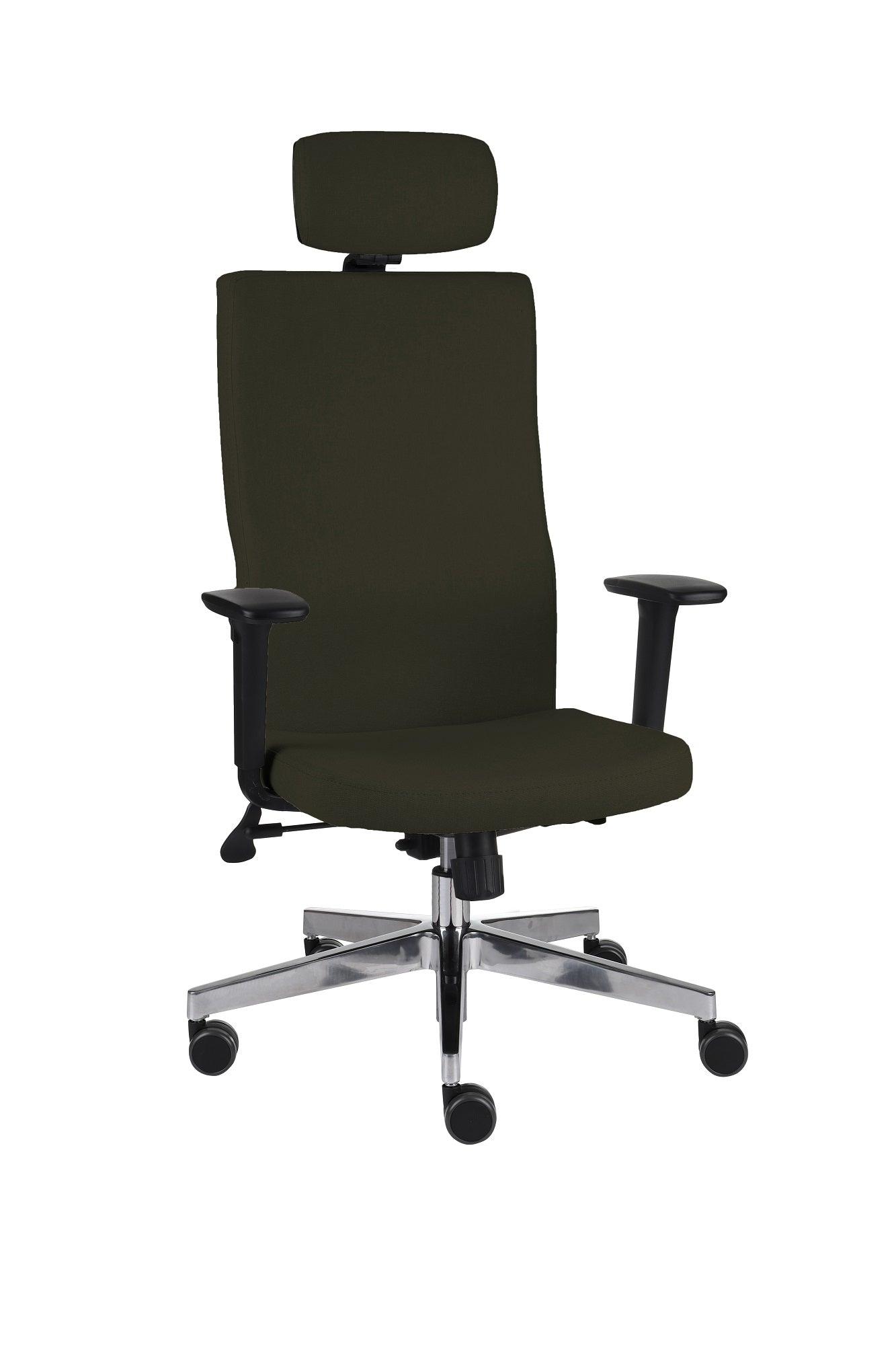 Biroja krēsls Team Plus HD Hygge Black | Chrome-Ergostock