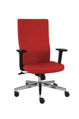 Biroja krēsls Team Plus Note Black | Chrome-Ergostock