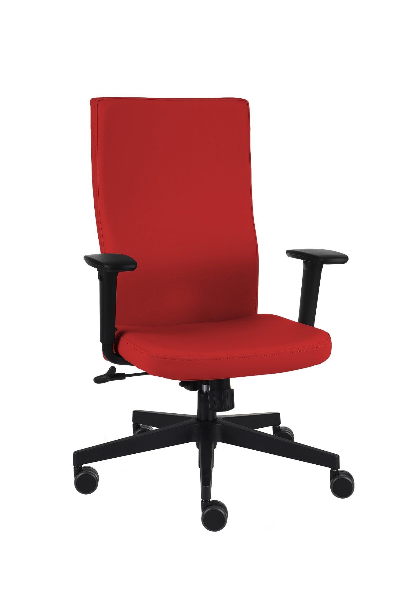 Biroja krēsls Team Plus Note Black | Chrome-Ergostock