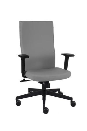 Biroja krēsls Team Plus Note Black | Chrome-Ergostock