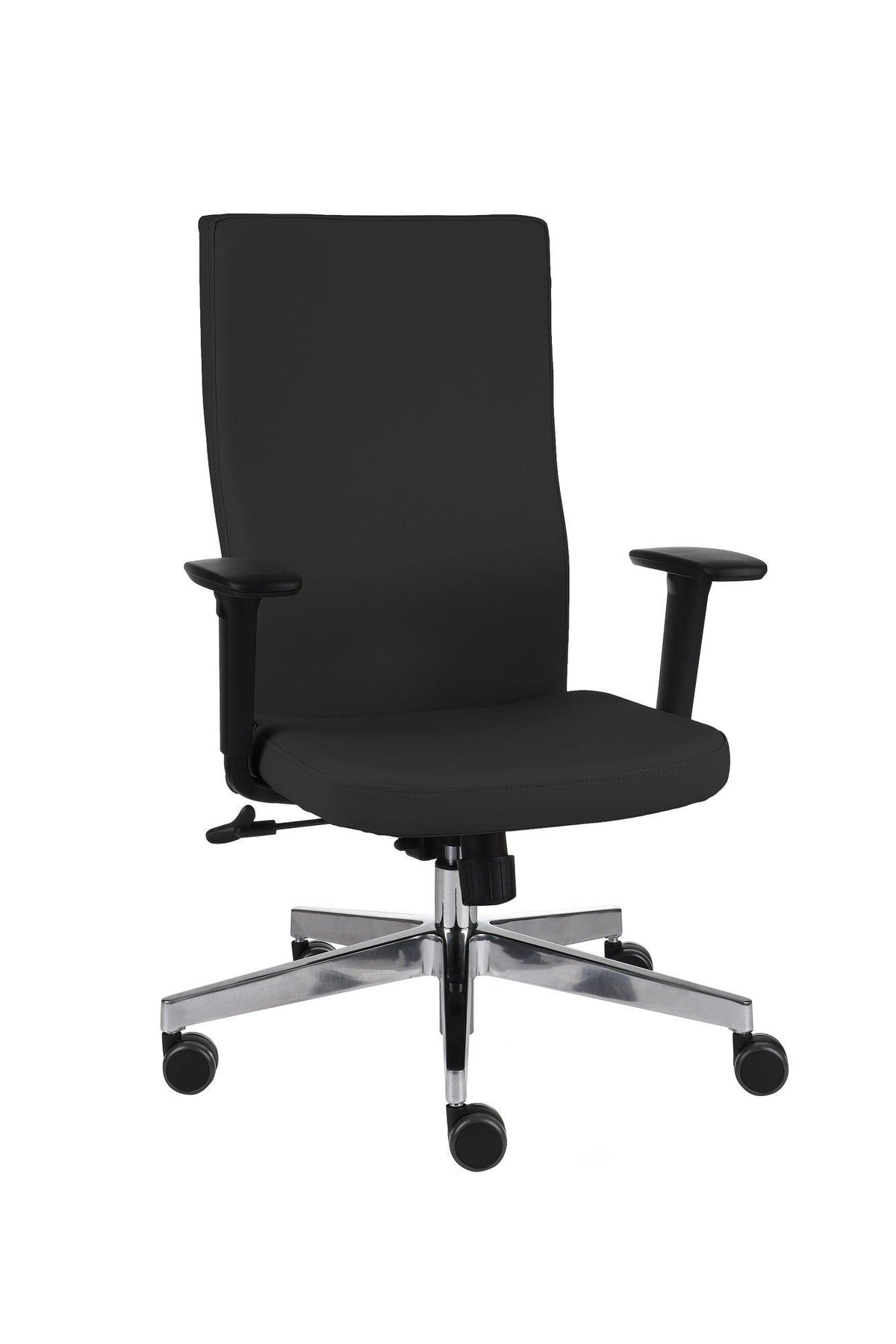 Biroja krēsls Team Plus Note Black | Chrome-Ergostock